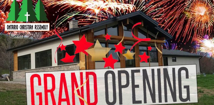 GRAND Opening! New Building Dedication